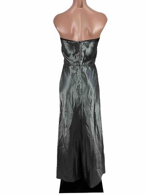 silver strapless formal dress Amarra 89025 main image 1