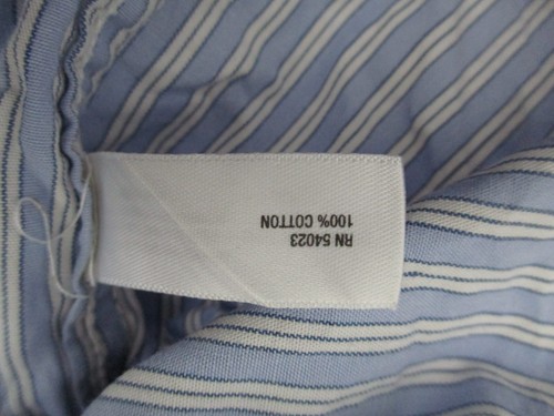 babyGap Shirt Toddler Boy XS Blue White Striped Guitar Western Pearl Button Kids - Picture 8 of 19