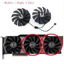 For ZOTAC RTX3090 30080ti 3080 3070ti AMP Graphics Card Cooling Fan GA92S2U New