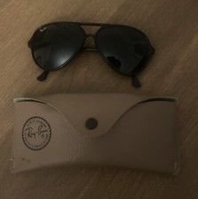 Men's Vintage Black Ray Ban Bausch  Lomb Cats Aviator Sunglasses Made In France