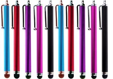 20x Universal Metal Touch Screen Pen Stylus For iPhone iPad Samsung Tablet Phone