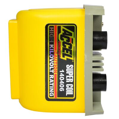 ACCEL Zündspule gelb 140406 Dual Fire 4,75 Ohm für Harley 65-79 ers. 31609-65