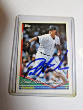 Signed Autographed 1994 Topps #239 PAUL ASSENMACHER New York Yankees