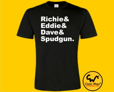 Rik Mayall Bottom tshirt tee t-shirt FIRST NAMES funny comedy carbon neutral