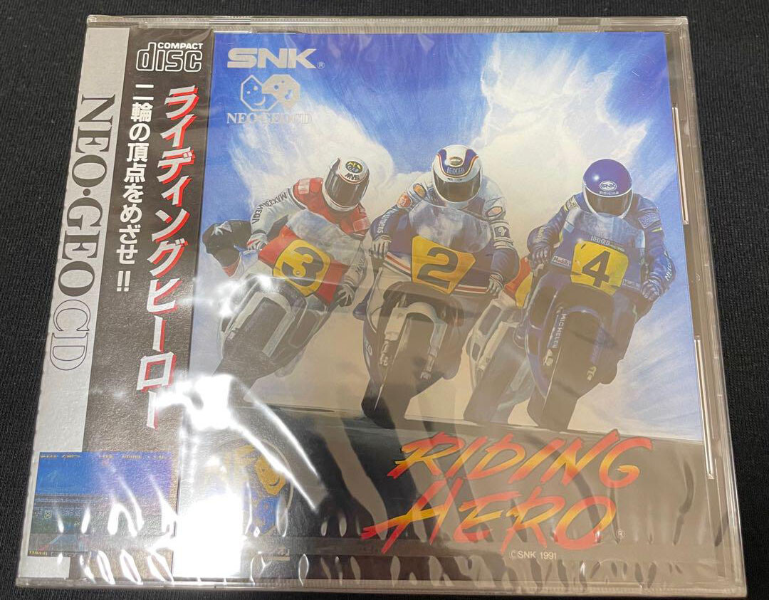 ネオジオ ライディングヒーロー 新品未開封 NEOGEO CD NEO GEO NEOGEO CD Riding Hero New unopened | eBay