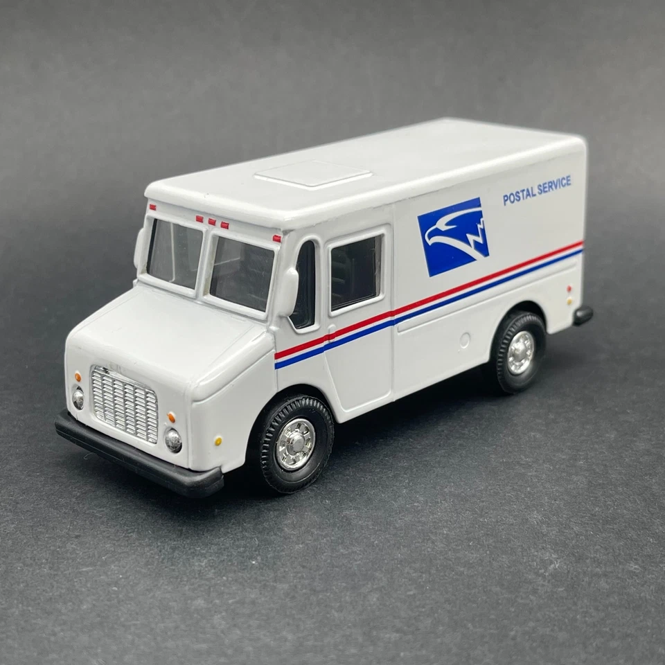 Kinsmart United States Postal Service USPS Mail Pullback Delivery Truck 1/43 New - Image 2 of 4