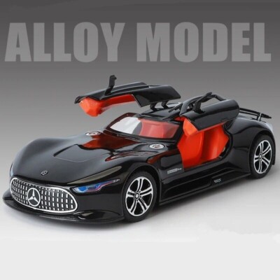 1/24 Mercedes-Benz vision GT Alloy Car Model Diecast Toy Collectible Gift