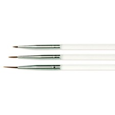 NeoNail Set of 3 Nail Brushes Gel Art Painting Decorations  