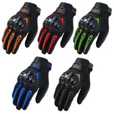Men Women Full Finger Riding Motorcycle Racing Gloves Touch Screen Cycling Glove