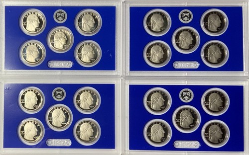 2022, 2023, 2024 & 2025 S American Women 20 Quarter CLAD Proof COMPLETE Set - Picture 6 of 6