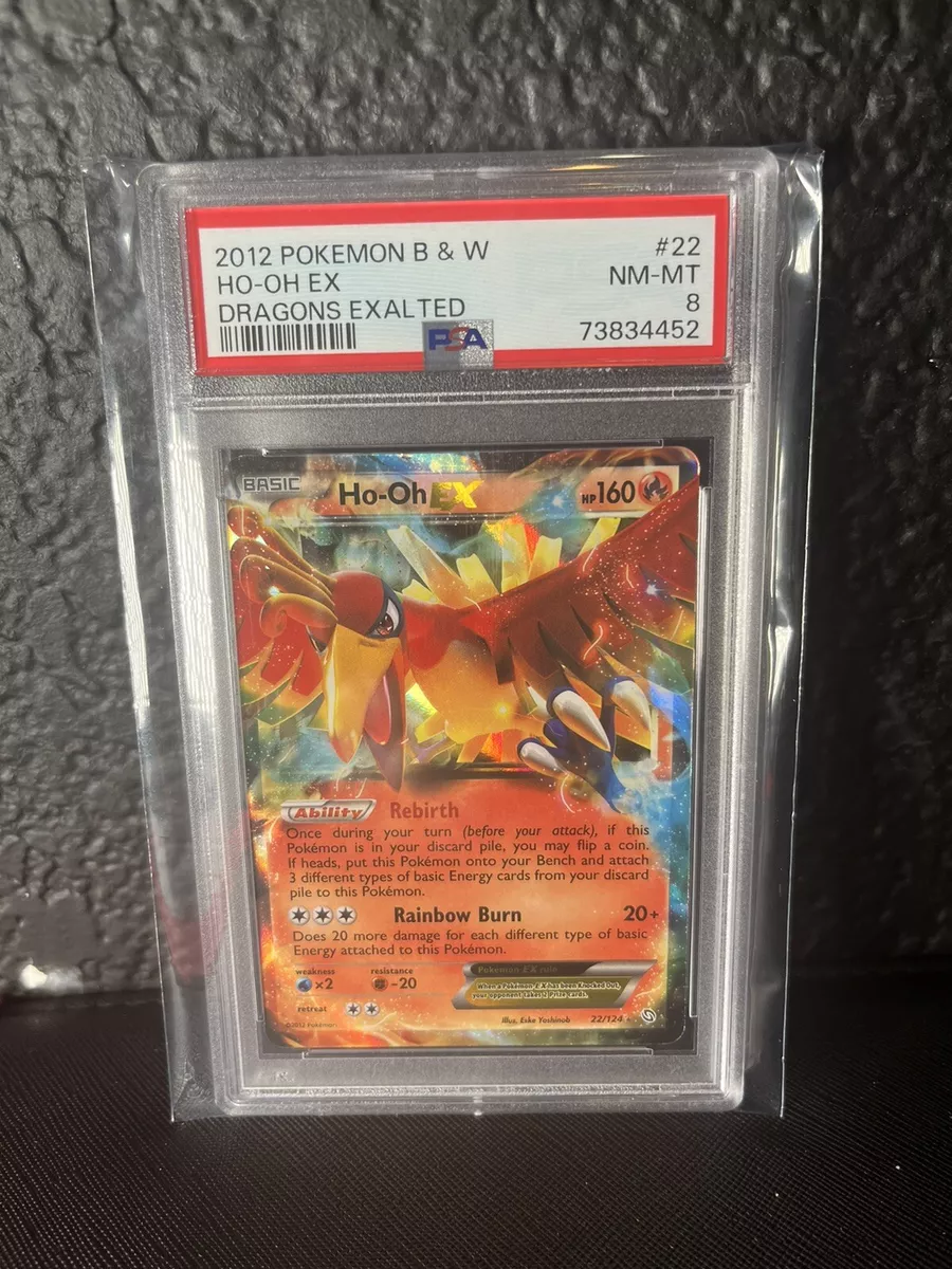 Pokemon Card: Ho-Oh EX Ultra Rare Holo Dragons Exalted 2012. 22/124