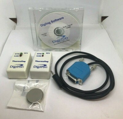 Digitron TTKIT01 Kabel, Software zur Verwendung mit Therma Tag Einkanal Logger.