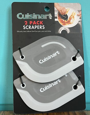 Cuisinart 2 pk. Pots, Pans & Dish Scraper, BPA Free,  A-15