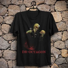 Plastic World Dr Octagon Kool Keith Blue Flowers Earth People T Shirt Hip Hop