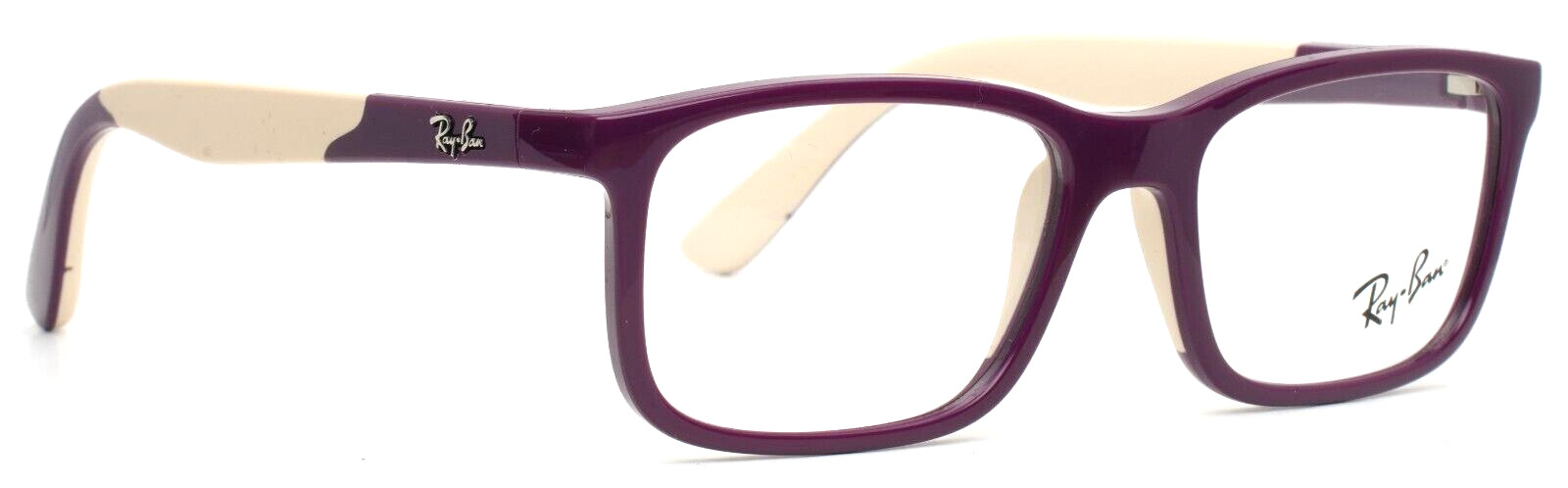 RAY BAN RB1621 3931 Purple On Light Brown Unisex Kids Eyeglasses 47-15-130