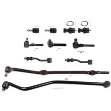 11x Front Ball Joints Tie Rods Drag Link Assembly For Jeep Comanche & Cherokee