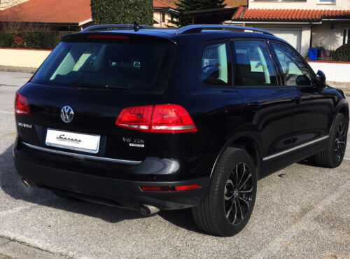 für VW Touareg 7P 7P5 - 3M Chrom Zierleiste Heckleiste Kantenschutz BREIT - Bild 4 von 7