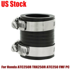 Exhaust Clamps Tube Coupler Kit For Honda ATC250R TRX250R ATC250 FMF PC Factory