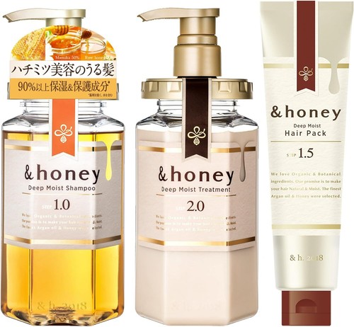 &honey set trattamento shampoo umido profondo set idratante organico ultra umido - Foto 14 di 18