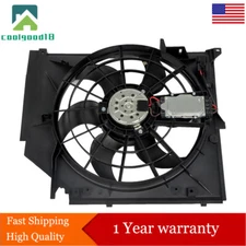 For 2000-2001 323 325 328 330 E46 Radiator Cooling Fan Assembly 17117561757