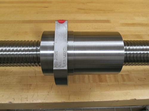 PRECISION GROUND BALLSCREW, 2.500" THREAD DIAM.  8 mm LEAD ~NEW~SURPLUS~ - Picture 7 of 11
