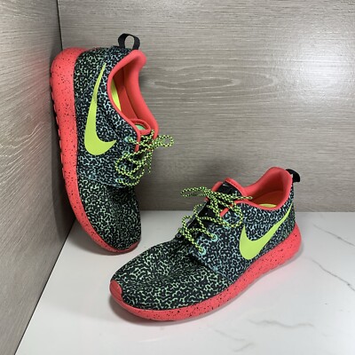 Roshe One Id Women\u0026#039;s Shoe Womens Nike ID Roshe One Cheetah Athletic Shoes Sneakers Size