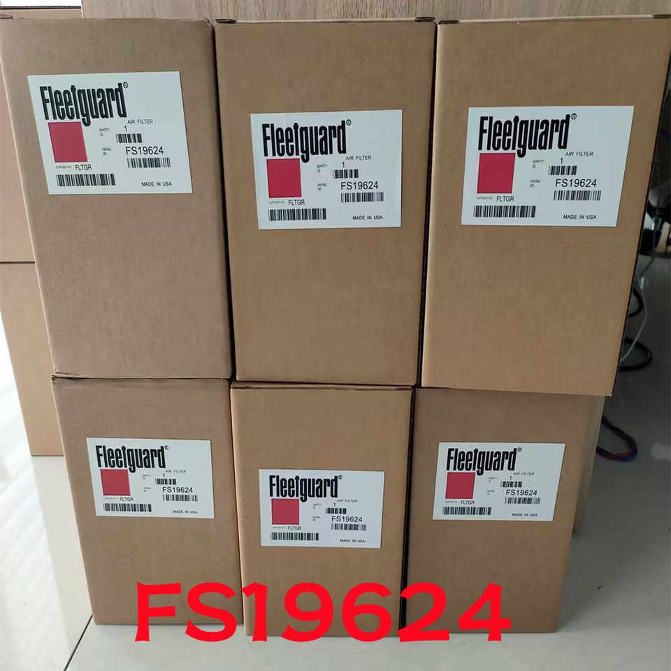 6-Pack Fleetguard FS19624 Fuel Filter / Water Separator – Genuine For Cummins Engines