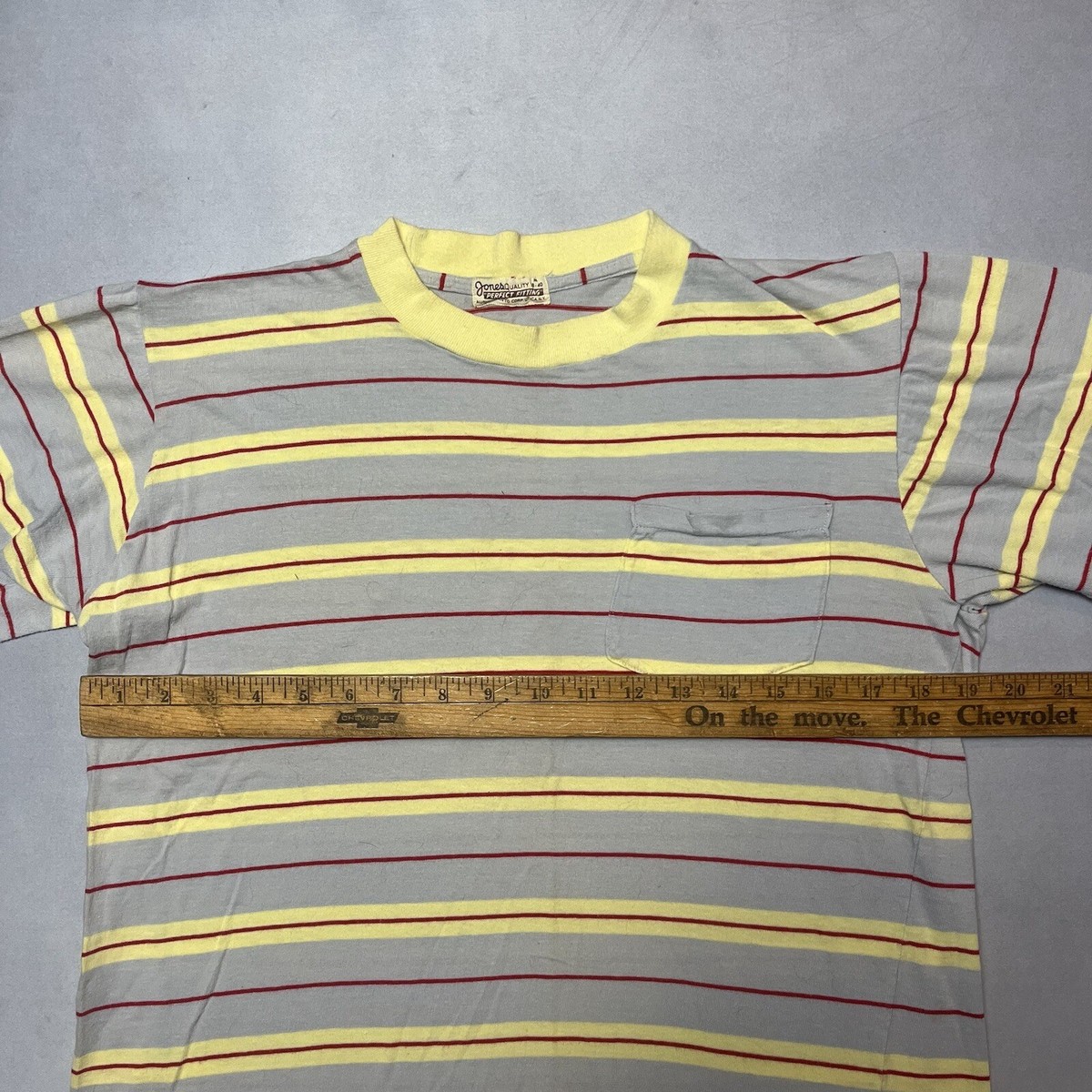 Vintage 50s Jones Quality Perfect Fitting Selvedge Pocket Vintage 50s Jones Quality Perfect Fitting Selvedge Pocket