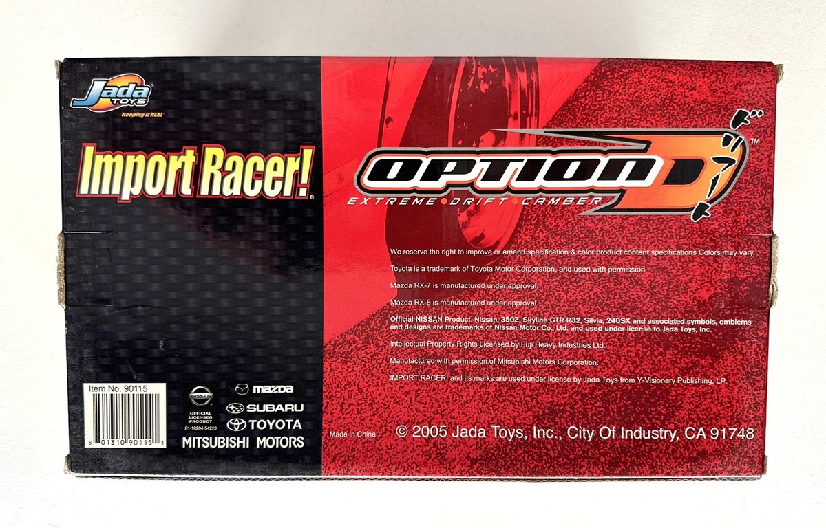 2005 Jada Toys Import Racer Option D Extreme Drift Camber NISSAN Z