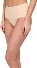 SPANX Women's Undie-tectable Thong Panties Soft Nude