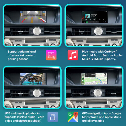 Wireless Carplay Android Auto Modul für Lexus ES 2014-2019 Spiegel Link AirPlay - Bild 7 von 15