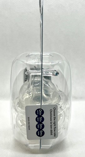 PHILIPS AVENT Anti-Colic Baby Nipples 1M+ Slow Flow - 1 Pack (2 Nipples) - Picture 4 of 10
