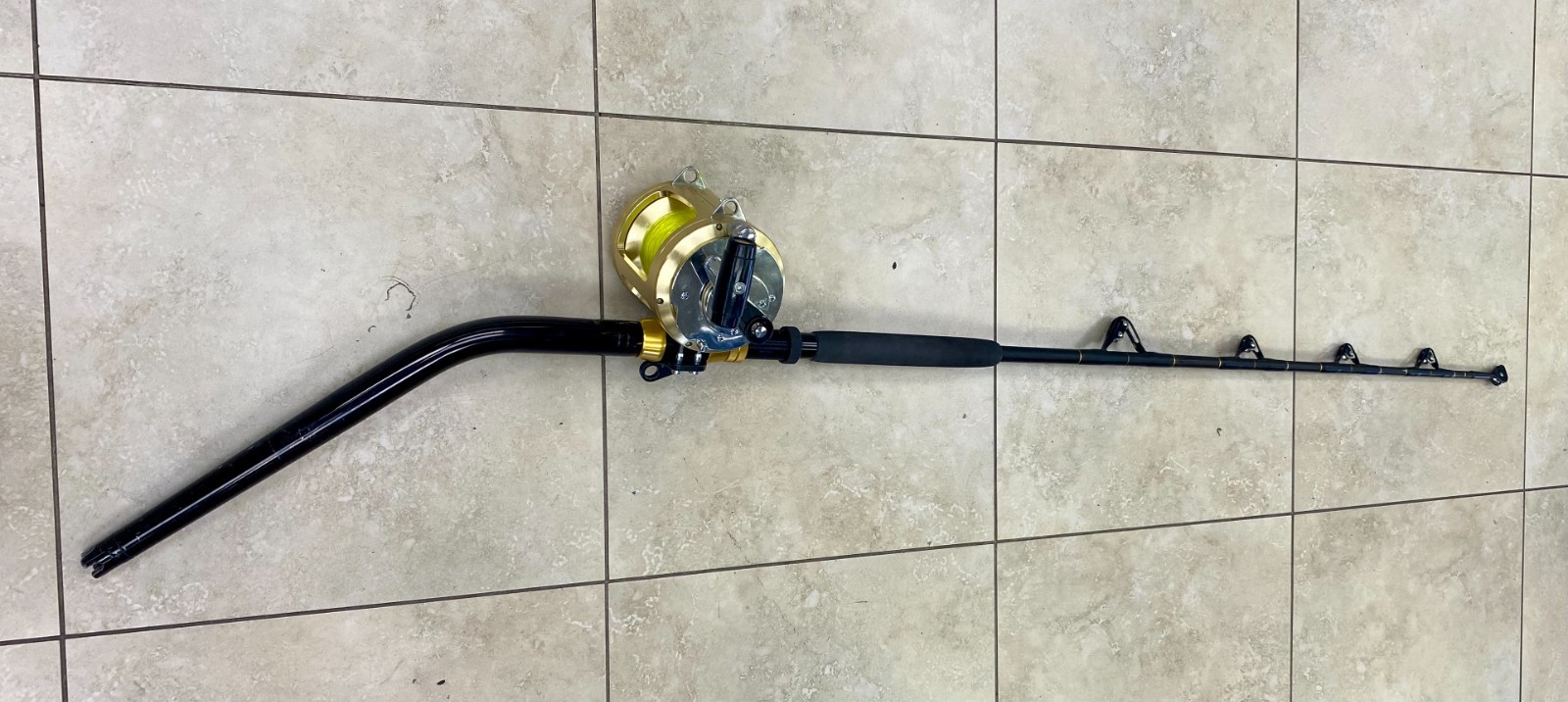 Shimano Tiagra 80W Big Game Fishing Rod 75" & Reel Combo