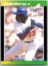 ⚾ 1989 Donruss Baseball's Best #92 Eddie Murray Los Angeles Dodgers