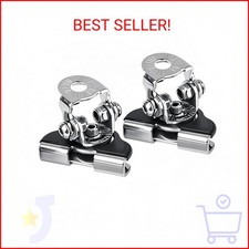 LED Light Bar Mounting Brackets for Engine Hood, 2pcs Universal Hood Mounts, Hoo