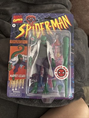 Marvel Legends Lizard 2022 Retro Classic Spider-Man 6'' Figure Walmart Exclusive