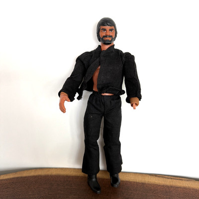 Big Jim Wolf Pack The WHIP Mattel 1971 Action Figure Works Missing Left Hand Vtg