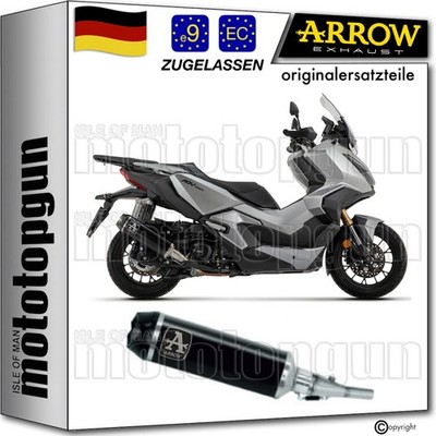 ARROW AUSPUFF OP INDY-RACE SCHWARZ C HONDA XADV X-ADV 350 2022 22 2023 23
