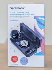 NEW Saramonic BlinkMe U2 Wireless Lavalier Microphone 2TX USB-C Lightning