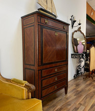 original antike Klassizismus Sekretär 1770 Kommode Frankreich Louis XVI Barock