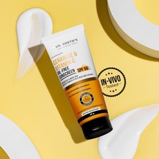 Dr. Sheth's Ceramide  Vitamin C Oil-Free Sunscreen SPF 50 for Oily Skins  100g