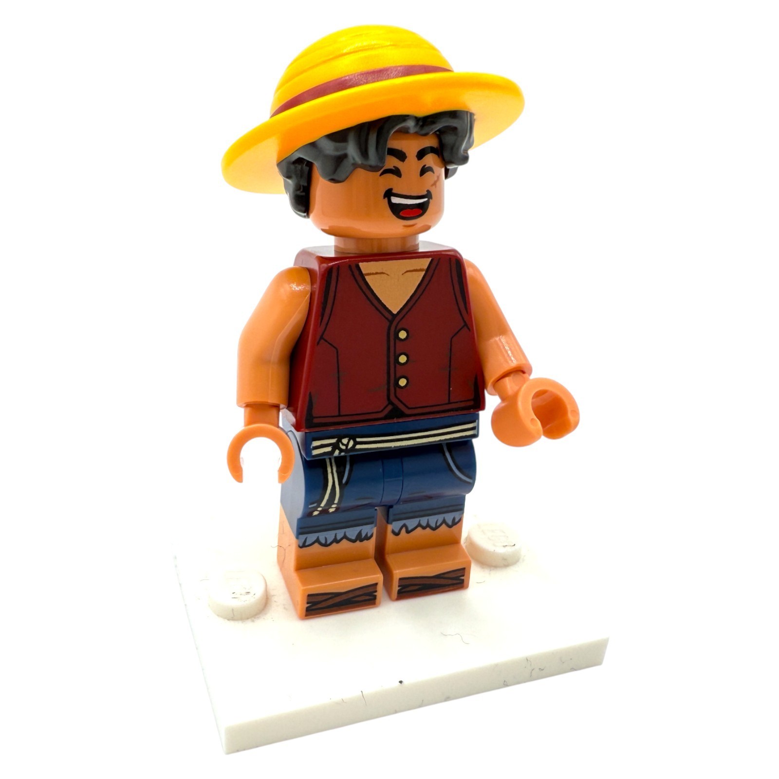 LEGO® One Piece Minifigura Monkey D. Ruffy con sombrero de paja de Set 75639 Flying Lamb