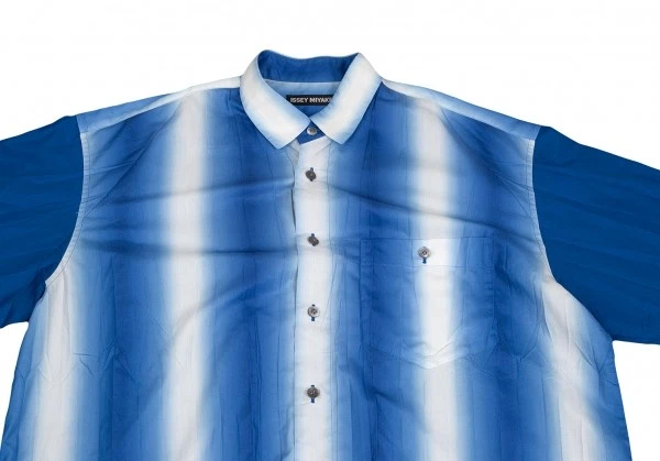 Camisa plisada estampado degradado ISSEY MIYAKE HOMBRE talla 4 (K-124727) Foto 2 de 4