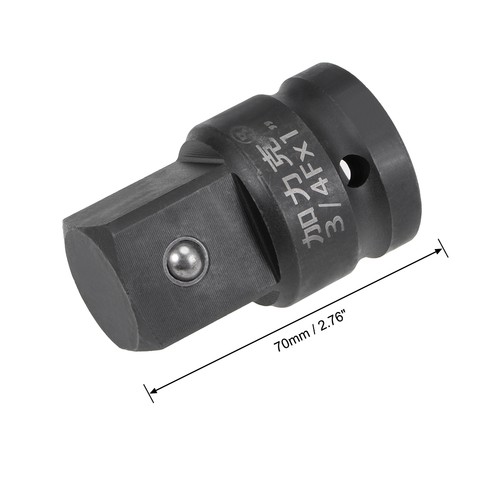 Impact Socket Adapter und Reduzierstück 3/4 Zoll Buchse auf 1 Zoll Stecker Cr-MB - Bild 2 von 3