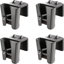 Pontoon Fender Clips with Spring, Metal Boat Fender Clips for Square Rails, A...