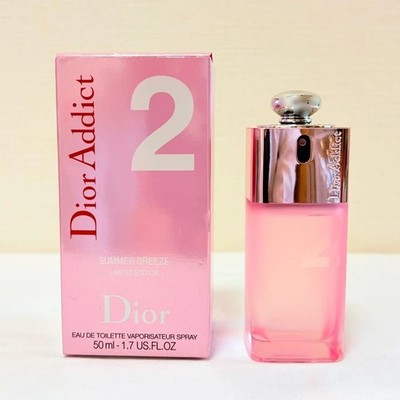 Christian Dior Addict 2 Summer Breeze Eau de Toilette 50 ml 1.7 oz Discontinued