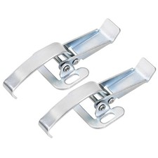 5.16" Galvanized Draw Toggle Latch with Spring Steel Hook 2Pcs