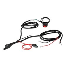 Motorcycle Fog Light Wiring Harness LED Lamp Headlamp Refit Relay Wire5237
