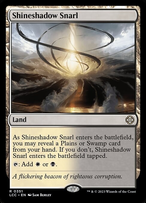 Shineshadow Snarl 351 R Normal LCC MTG NM