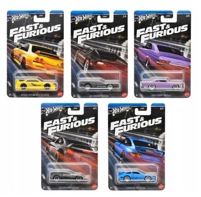 HOT WHEELS FAST & FURIOUS 2024 set of 5 cars HRW51-55 HRW51 OVP